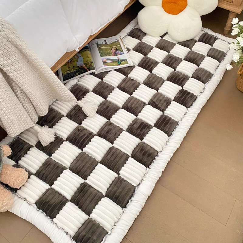 Laipiojimo kilimėlis „Tatami Bay Window“ kilimėlis „Four Seasons“ universalus neslystantis sustorintas pastoracinis kilimėlis korėjietiško stiliaus kilimėlis tingioms grindims miegamojo lovos pusėje