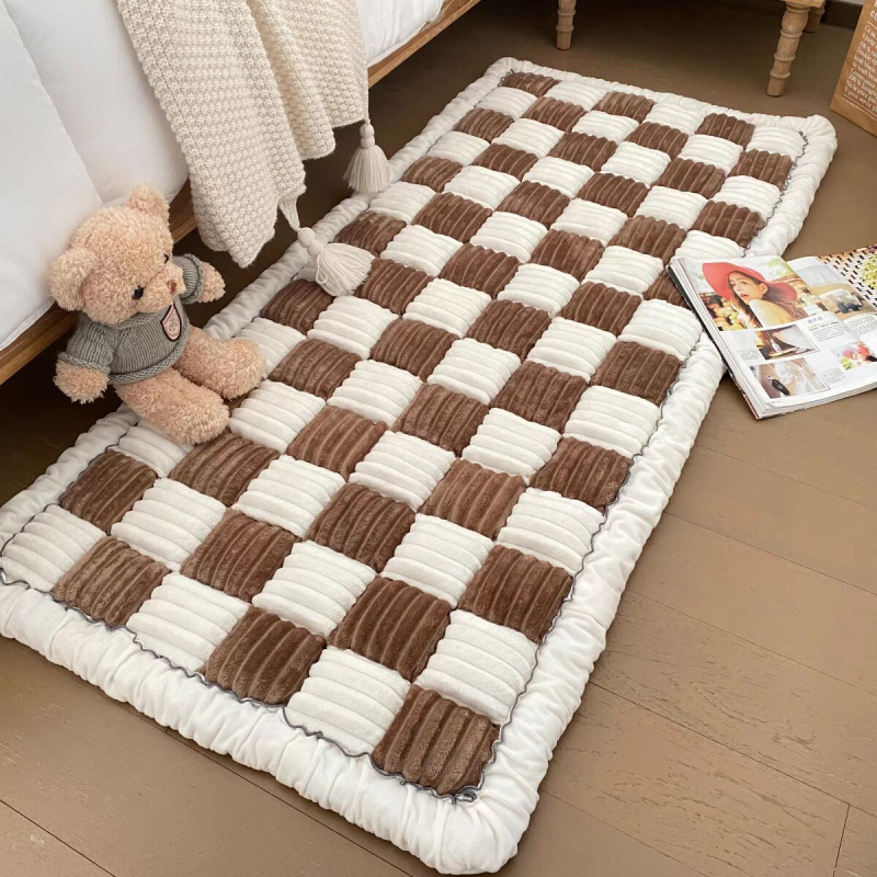 Laipiojimo kilimėlis „Tatami Bay Window“ kilimėlis „Four Seasons“ universalus neslystantis sustorintas pastoracinis kilimėlis korėjietiško stiliaus kilimėlis tingioms grindims miegamojo lovos pusėje