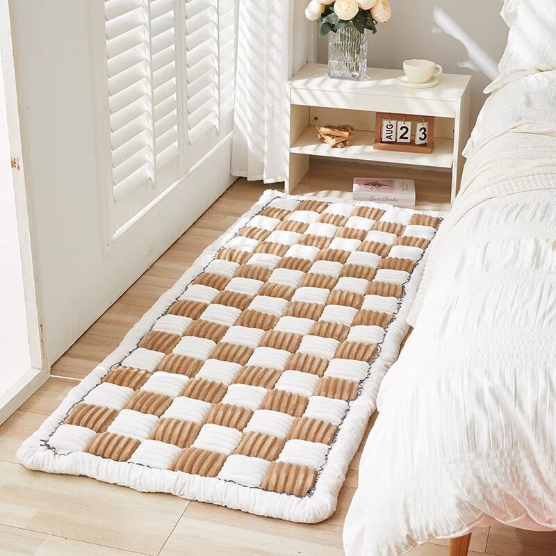 Laipiojimo kilimėlis „Tatami Bay Window“ kilimėlis „Four Seasons“ universalus neslystantis sustorintas pastoracinis kilimėlis korėjietiško stiliaus kilimėlis tingioms grindims miegamojo lovos pusėje