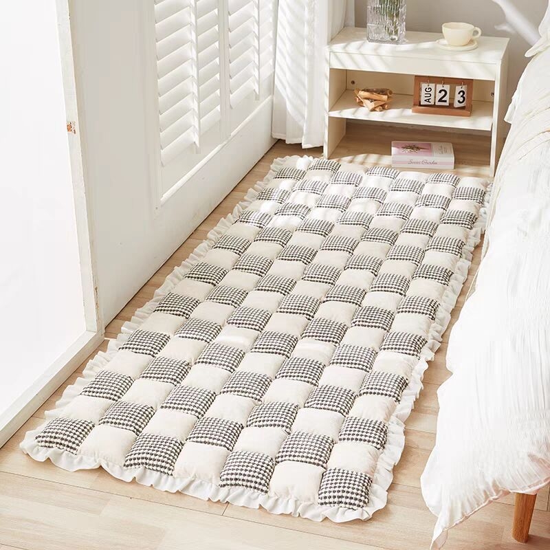 Laipiojimo kilimėlis „Tatami Bay Window“ kilimėlis „Four Seasons“ universalus neslystantis sustorintas pastoracinis kilimėlis korėjietiško stiliaus kilimėlis tingioms grindims miegamojo lovos pusėje