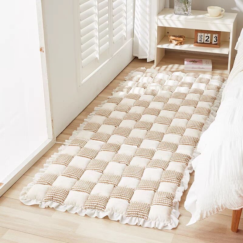 Laipiojimo kilimėlis „Tatami Bay Window“ kilimėlis „Four Seasons“ universalus neslystantis sustorintas pastoracinis kilimėlis korėjietiško stiliaus kilimėlis tingioms grindims miegamojo lovos pusėje