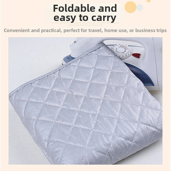 Πυκνό βαμβακερό σιδερώστρα ασημί για οικιακή χρήση, πτυσσόμενη φορητή σιδερώστρα, ταξιδιωτικό ξενοδοχείο, κοιτώνας, σιδερώστρα γραφείου