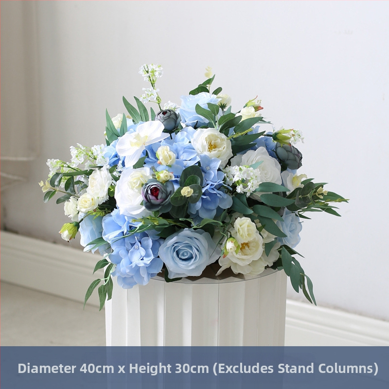 Automobilio pristatymo ceremonijos lango vestuvių dekoravimo stilius Dirbtinių gėlių dekoravimas Netikros gėlės 4s Parduotuvės pasveikinimas Kt prekės ženklo romėnų kolonų dekoravimas