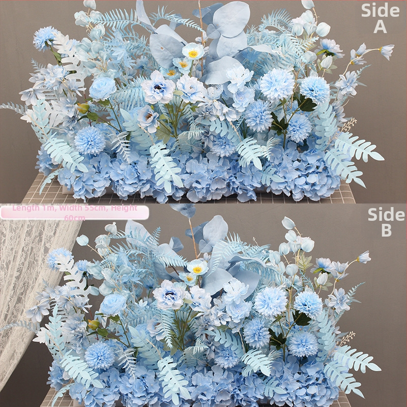 Automobilio pristatymo ceremonijos lango vestuvių dekoravimo stilius Dirbtinių gėlių dekoravimas Netikros gėlės 4s Parduotuvės pasveikinimas Kt prekės ženklo romėnų kolonų dekoravimas