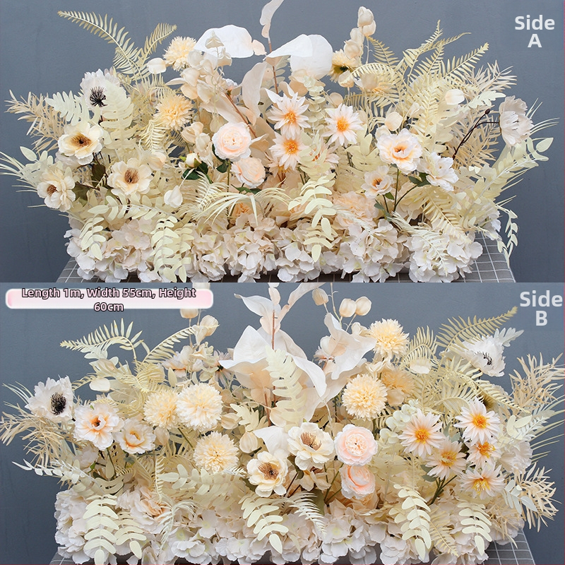 Automobilio pristatymo ceremonijos lango vestuvių dekoravimo stilius Dirbtinių gėlių dekoravimas Netikros gėlės 4s Parduotuvės pasveikinimas Kt prekės ženklo romėnų kolonų dekoravimas