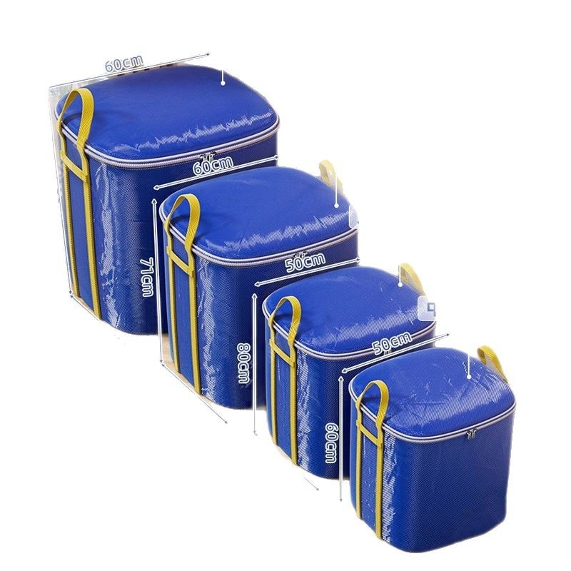 Suure mahutavusega kolimispakkide kott, sorteerimiskarp, karp, kootud maonahast pagasi hoiukott, ekspresssorteerimine, tonni tonni tonni kott