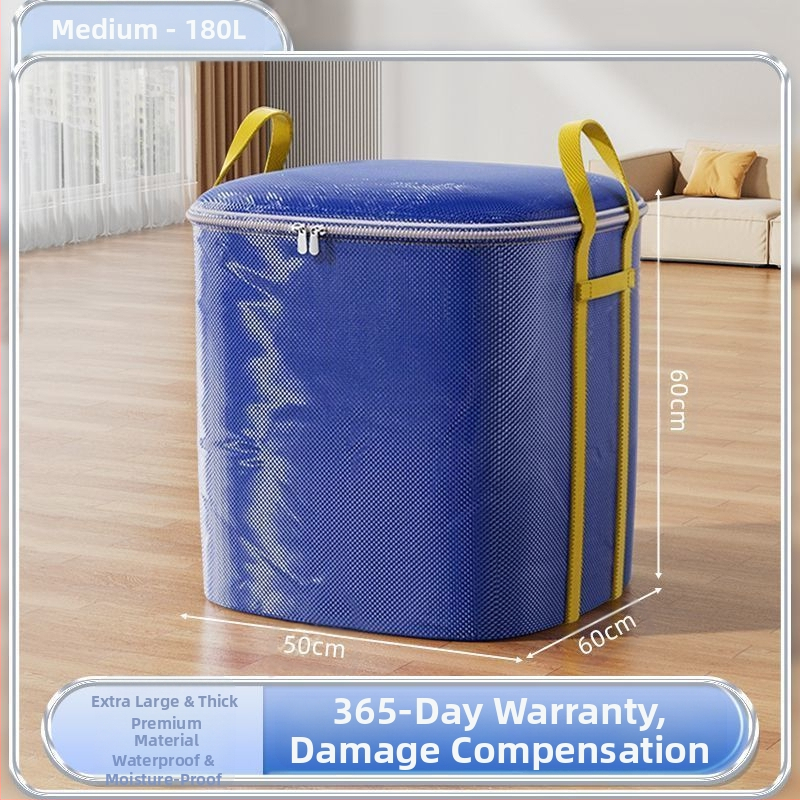 Suure mahutavusega kolimispakkide kott, sorteerimiskarp, karp, kootud maonahast pagasi hoiukott, ekspresssorteerimine, tonni tonni tonni kott