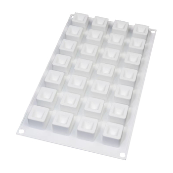 28 soonega ruudukujuline koogimousse vorm, suure soonega silikoonist šokolaadivorm, isetegemise prantsuse küpsetamise tööriist