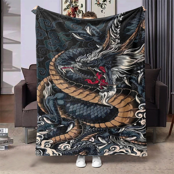 Κουβέρτα φανέλας με μοντέρνο μοτίβο, κουβέρτα σαλονιού, κουβέρτα υπνοδωματίου, κουβέρτα κλιματισμού, χαριτωμένη φορητή κουβέρτα