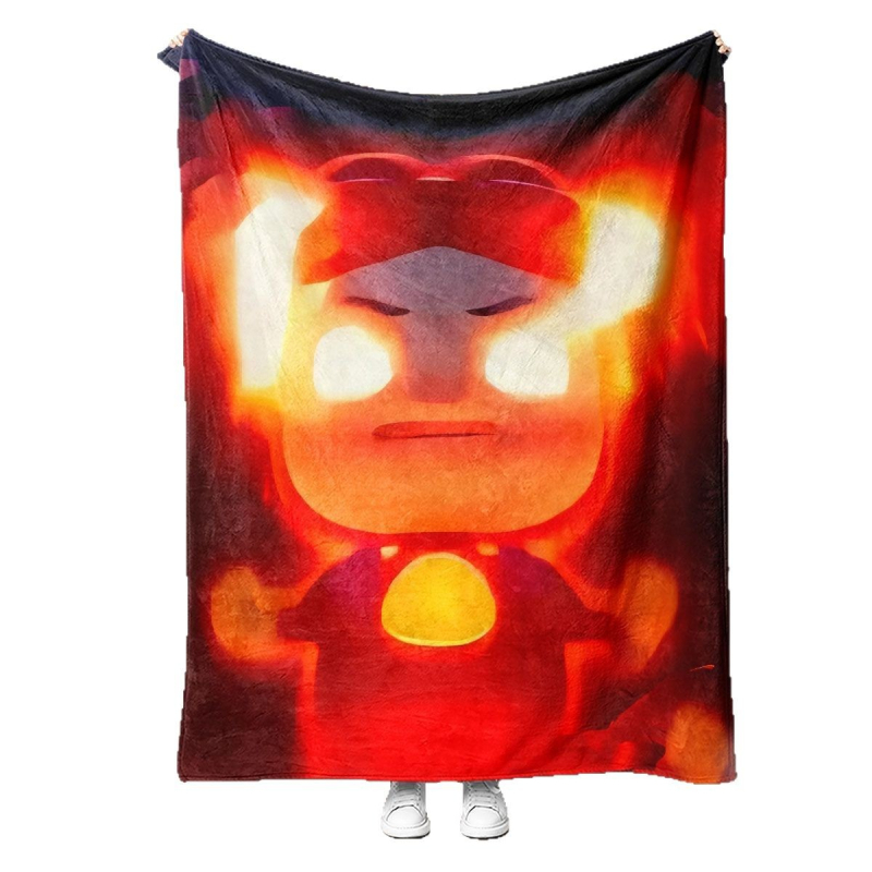 Kiaulės žmogaus madingas raštuotas flanelinis antklodė svetainės antklodė miegamojo antklodė oro kondicionieriaus antklodė miela nešiojama antklodė