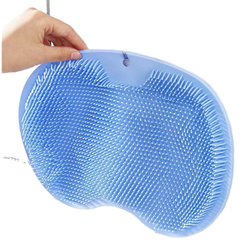 Neslystantis silikoninis pėdų trynimo artefaktas, tinginio nugaros trynimo pagalvėlė voniai, siurbimo taurelė, stipri nugaros valymo vonios sienų plovimo pagalvėlė