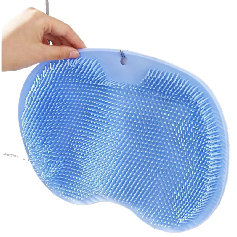 Neslystantis silikoninis pėdų trynimo artefaktas, tinginio nugaros trynimo pagalvėlė voniai, siurbimo taurelė, stipri nugaros valymo vonios sienų plovimo pagalvėlė