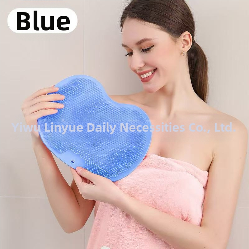 Neslystantis silikoninis pėdų trynimo artefaktas, tinginio nugaros trynimo pagalvėlė voniai, siurbimo taurelė, stipri nugaros valymo vonios sienų plovimo pagalvėlė