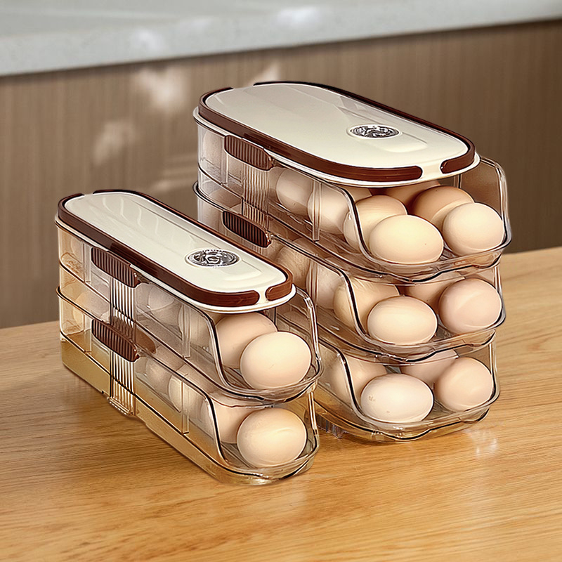 Kiaušinių laikymo dėžė, šaldytuvo šoninės durys, kiaušinių laikymo dėžė, kiaušinių volelis, virtuvės kiaušinių ridenimo lentynėlė, kiaušinių volelis, dėžutė