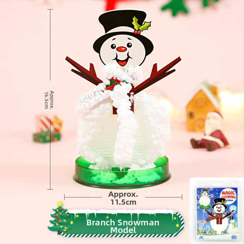 Tarpvalstybinis popierinių eglutės žydinčių vaikų „pasidaryk pats“ magiško augimo krištolinių eglutės žaislų, spalvotų Kalėdų eglučių gamintojų didmeninė prekyba tiekėjas