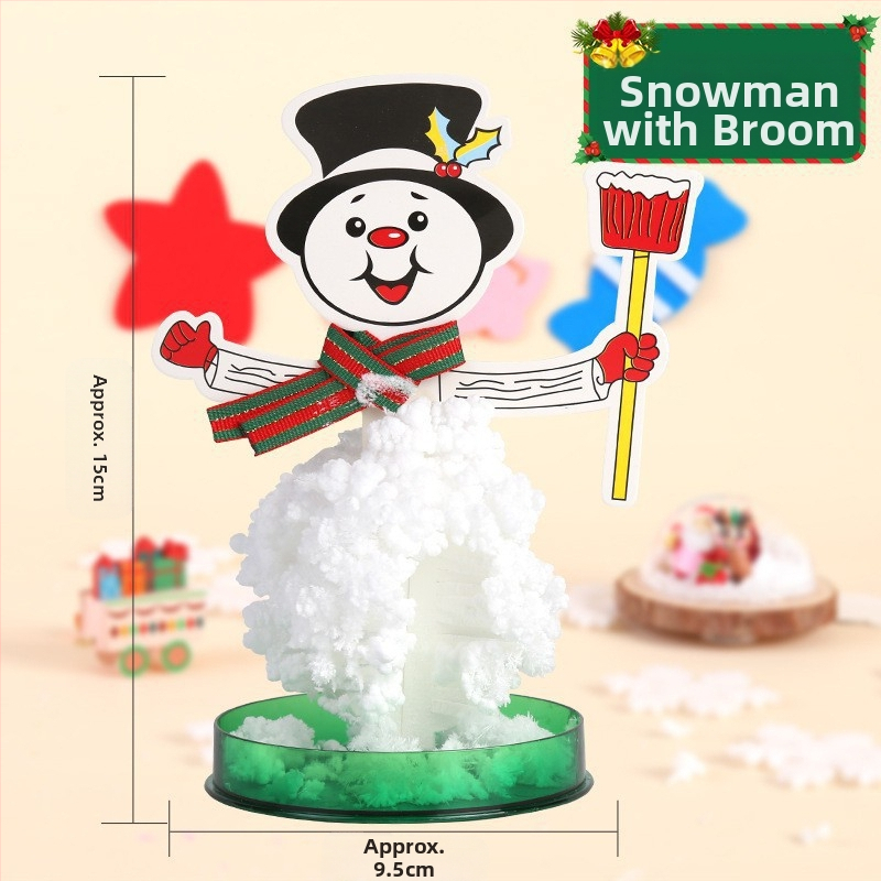 Tarpvalstybinis popierinių eglutės žydinčių vaikų „pasidaryk pats“ magiško augimo krištolinių eglutės žaislų, spalvotų Kalėdų eglučių gamintojų didmeninė prekyba tiekėjas