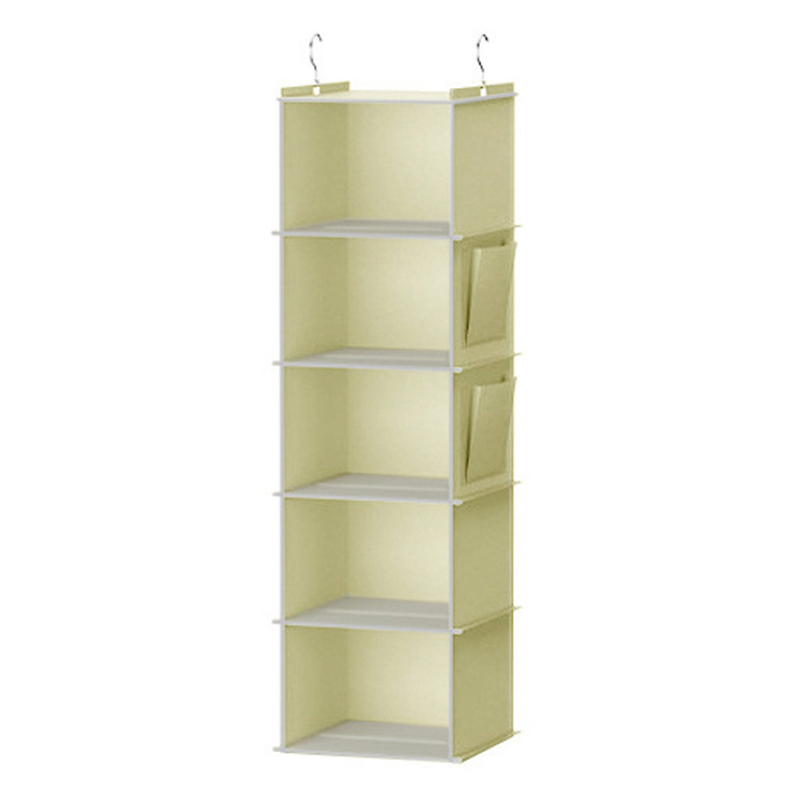 Sandėliavimo krepšys, pakabinamas drabužių spinta, drabužių šiukšlių apdaila, daugiasluoksnis, plaunamas, sulankstomas metalinis kabliukas, laikymo krepšys iš bambuko