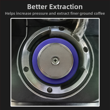 Roostevabast terasest kohvivalmistuspea filtrivõrgust silikoontihend, mis sobib Breville`i/Sage`i kohvimasinaga