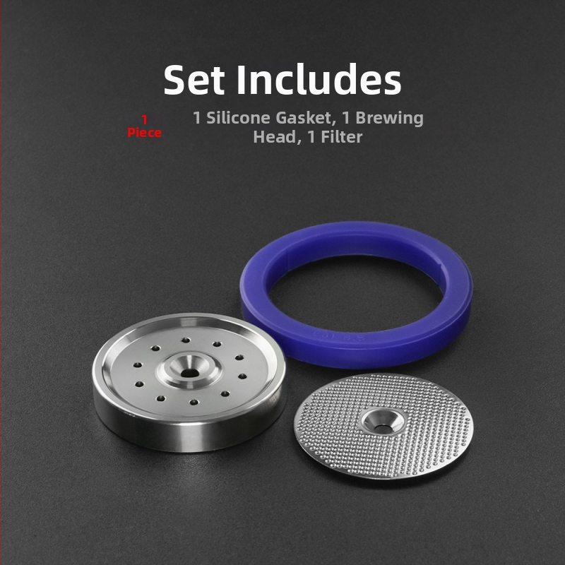 Roostevabast terasest kohvivalmistuspea filtrivõrgust silikoontihend, mis sobib Breville`i/Sage`i kohvimasinaga