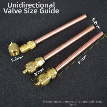 „Hongsen“ atbulinis vožtuvas HS-110 adatinis vožtuvas šaldytuvo fluorido antgalis skysčio antgalis šaldytuvo greitoji jungtis fluorido greitoji jungtis