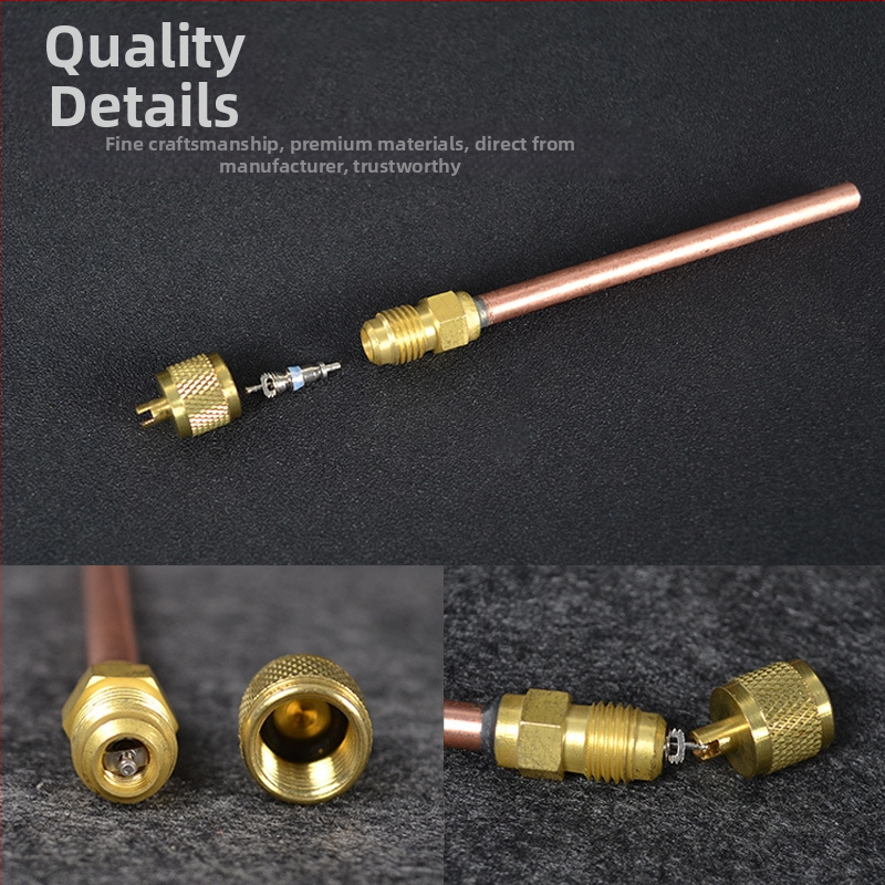 Възвратен клапан Hongsen HS-110 иглен клапан хладилник флуоридна дюза течна дюза хладилник бърз конектор флуориден бърз конектор