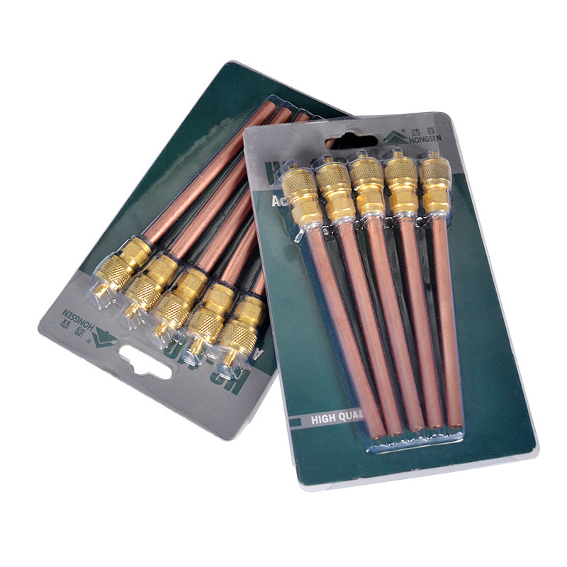 „Hongsen“ atbulinis vožtuvas HS-110 adatinis vožtuvas šaldytuvo fluorido antgalis skysčio antgalis šaldytuvo greitoji jungtis fluorido greitoji jungtis