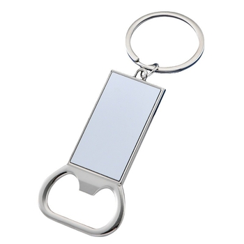 Metallist pudeliavaja võtmehoidja termoülekande võtmehoidja sublimatsiooniga võtmehoidja termoülekande tarbekaubad isetegemise toorik