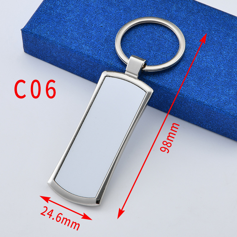 Metallist pudeliavaja võtmehoidja termoülekande võtmehoidja sublimatsiooniga võtmehoidja termoülekande tarbekaubad isetegemise toorik