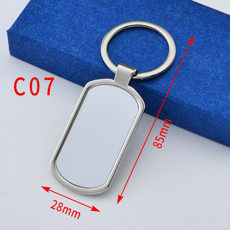 Metallist pudeliavaja võtmehoidja termoülekande võtmehoidja sublimatsiooniga võtmehoidja termoülekande tarbekaubad isetegemise toorik