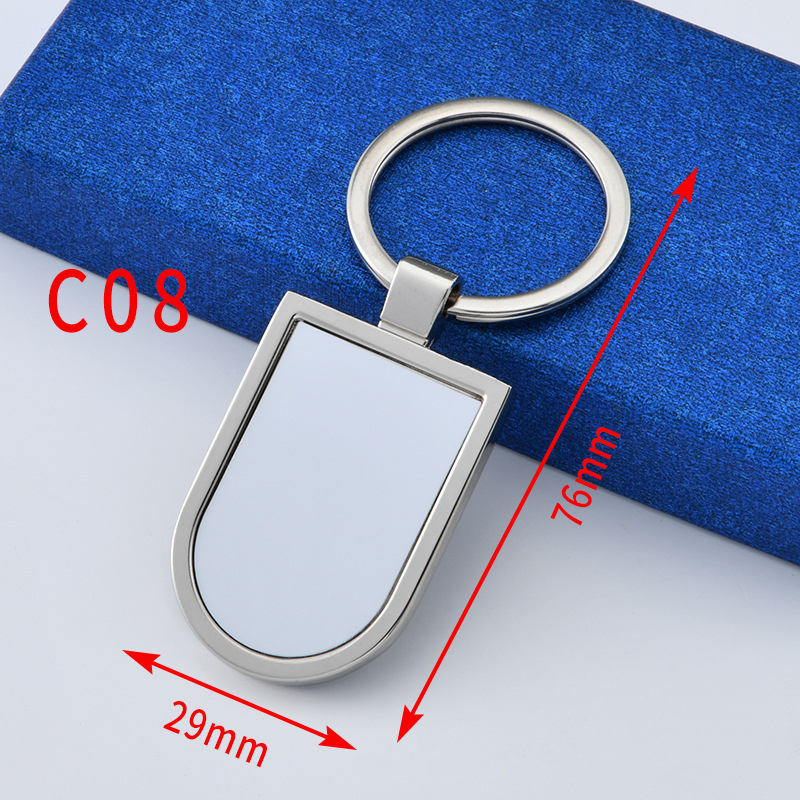 Metallist pudeliavaja võtmehoidja termoülekande võtmehoidja sublimatsiooniga võtmehoidja termoülekande tarbekaubad isetegemise toorik