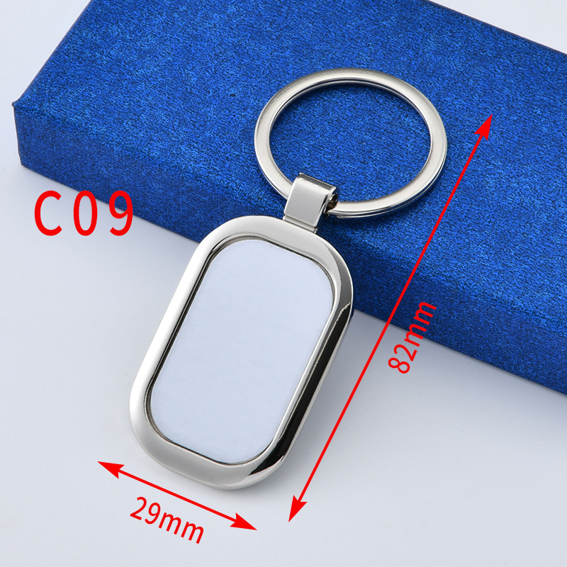 Metallist pudeliavaja võtmehoidja termoülekande võtmehoidja sublimatsiooniga võtmehoidja termoülekande tarbekaubad isetegemise toorik