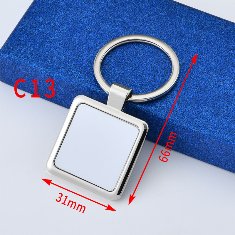 Metallist pudeliavaja võtmehoidja termoülekande võtmehoidja sublimatsiooniga võtmehoidja termoülekande tarbekaubad isetegemise toorik