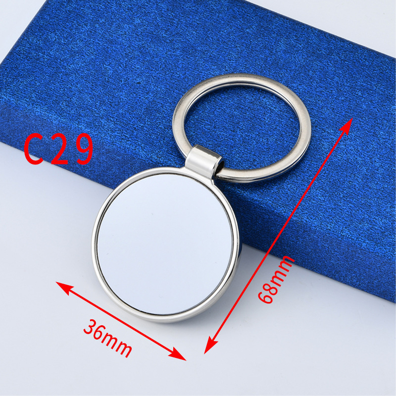 Metallist pudeliavaja võtmehoidja termoülekande võtmehoidja sublimatsiooniga võtmehoidja termoülekande tarbekaubad isetegemise toorik