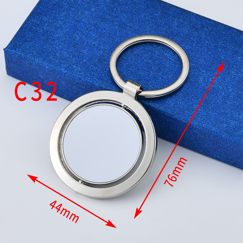 Metallist pudeliavaja võtmehoidja termoülekande võtmehoidja sublimatsiooniga võtmehoidja termoülekande tarbekaubad isetegemise toorik