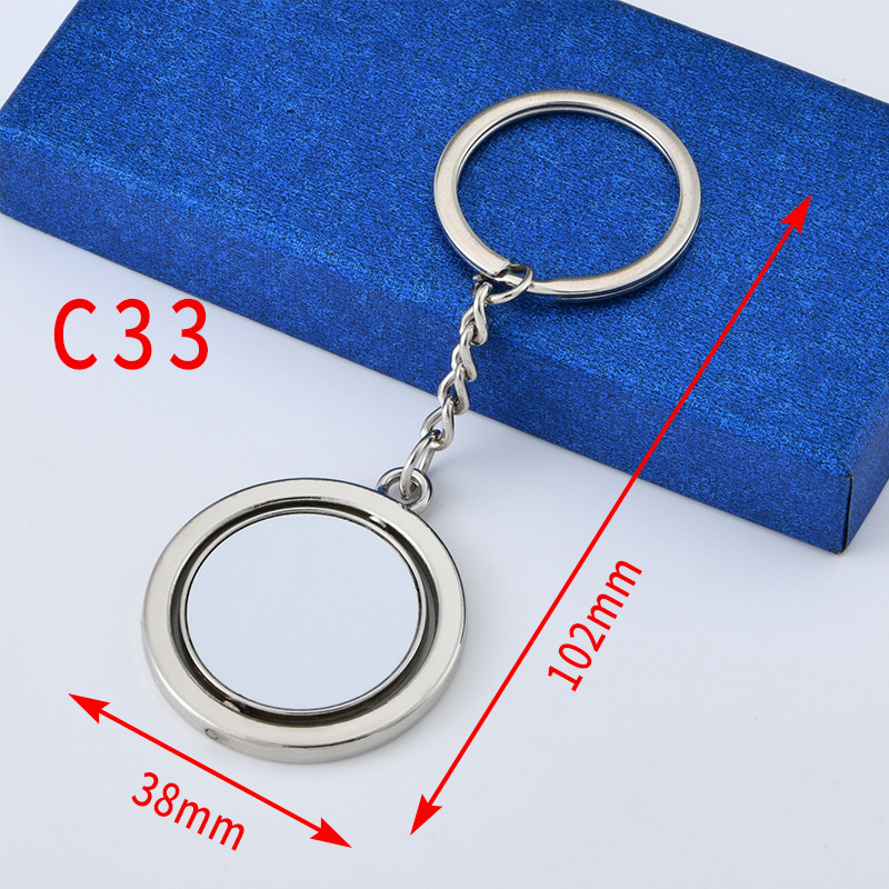 Metallist pudeliavaja võtmehoidja termoülekande võtmehoidja sublimatsiooniga võtmehoidja termoülekande tarbekaubad isetegemise toorik