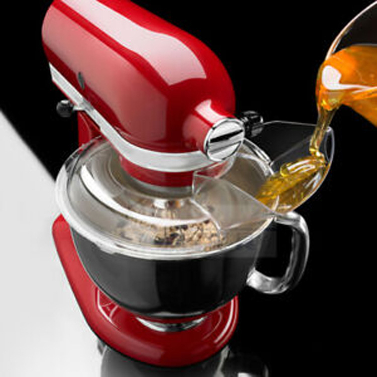 4,8 l pilamo skydo (KN1PS) tešlos maišytuvo deflektoriaus permatomam dangteliui „KitchenAid“