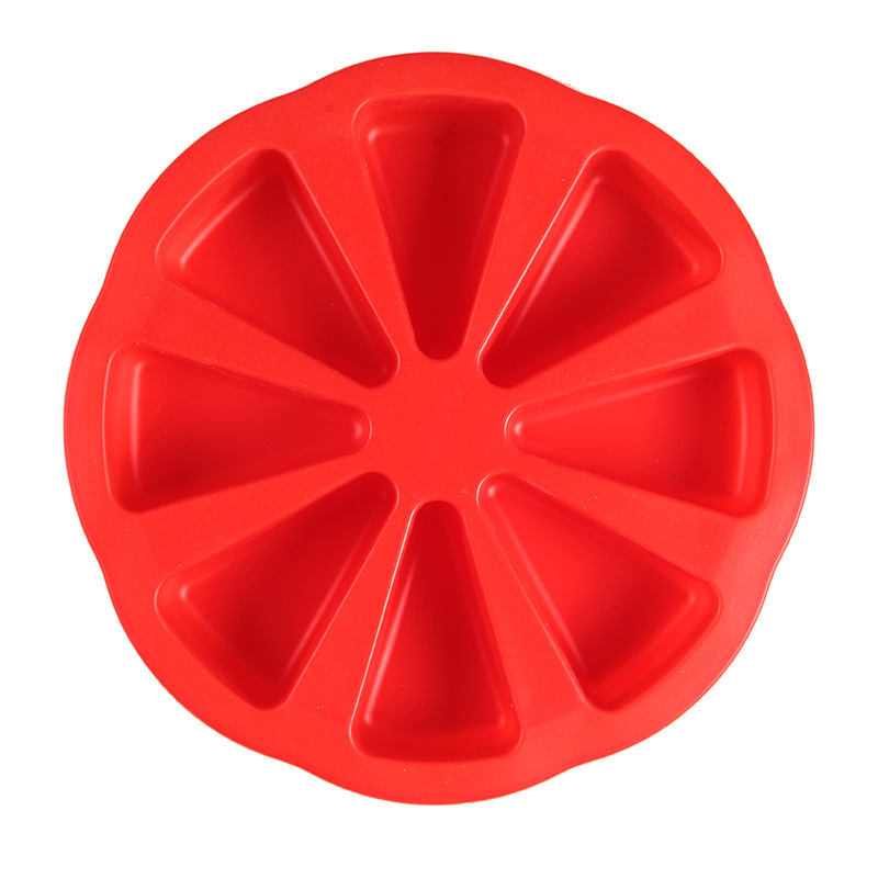 8-частична форма за торта Scone 377 силиконова форма за мус торта, тесто за желе, тарт, форма за хляб, инструмент за печене