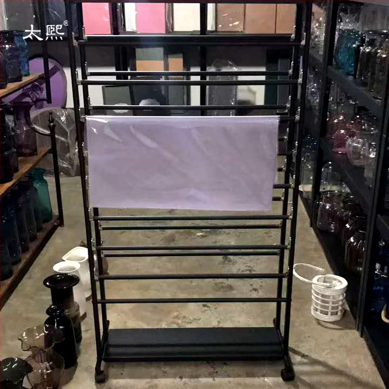 Стенен стелаж за цветя, сладкарница, панделка, панделка, панделка, креативна стойка за съхранение на свитъци, дисплейни материали, дисплейни консумативи