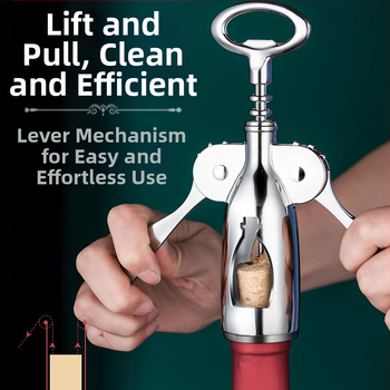 Ανοιχτήρι μπουκαλιών κρασιού Οικιακό πολυλειτουργικό μαχαίρι ιππόκαμπου Κρασί Μπύρα Ανοιχτό ανοιχτήρι κρασιού Ανοιχτήρι μπουκαλιών κοστούμι