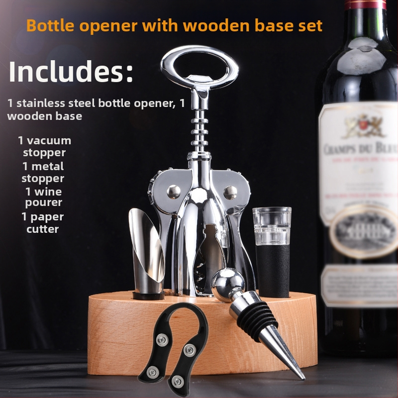 Otvarač za boce vina Kućanski višenamjenski nož za morskog konja Otvoreno vino Pivo Otvarač za boce vina Odijelo za otvarač za boce