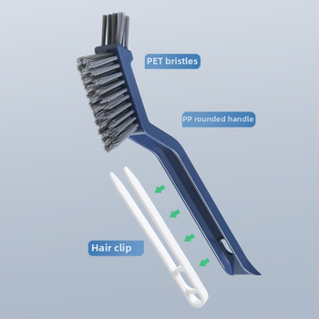 Βούρτσα Gap Brush για τουαλέτα, βούρτσα τουαλέτας, βούρτσα δαπέδου, πλακάκια μπάνιου χωρίς γωνία, σκληρή τρίχα, βούρτσα ραψίματος, βούρτσα καθαρισμού, βούρτσα δαπέδου