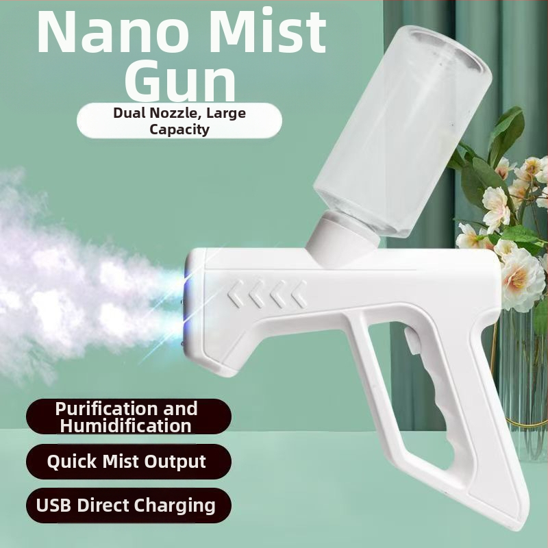 USB drėkintuvas miegamajam namams automobiliui biurui darbalaukiui purškiamas vandens papildymo įrenginys automobiliui, mažas nešiojamas