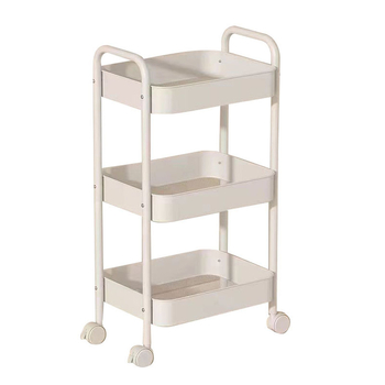 Стойка за съхранение на колички Кухня Баня Баня Спалня Закуски Бебе Хол Мобилен подов многослоен стелаж за съхранение