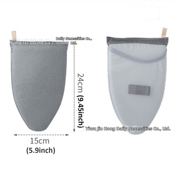 Χονδρική πώληση νέων ανθεκτικών στη θερμότητα γαντιών σιδερώματος κατά των εγκαυμάτων από τον ατμό με γάντια σιδερώματος με επίστρωση αργύρου και παχύρρευστο σφουγγάρι σε απόθεμα