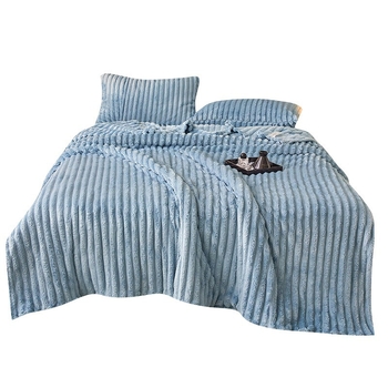 Rudens ir žiemos A klasės triušio pliušinis antklodė, sutirštinta šilta pieno aksominė pledėlė, tarpvalstybinė užsienio prekyba, gyvo flanšo antklodė