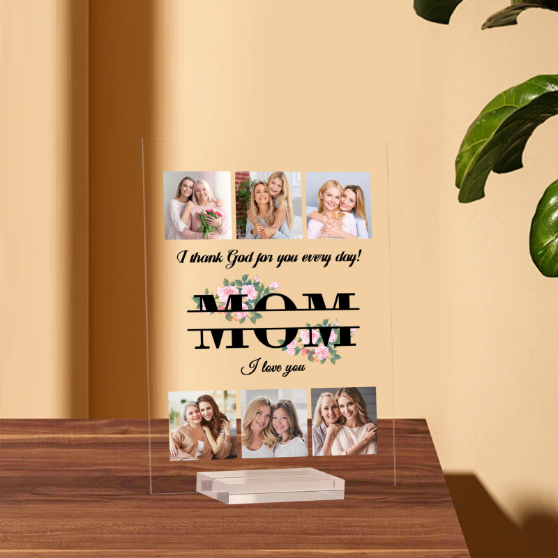 Individualūs akrilo formos papuošalai, „Amazon“ dovanos mamoms, draugams, mylėtojams, kūrybinės dovanos, tarpvalstybinis stalas