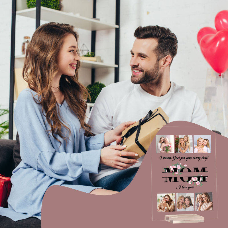 Individualūs akrilo formos papuošalai, „Amazon“ dovanos mamoms, draugams, mylėtojams, kūrybinės dovanos, tarpvalstybinis stalas