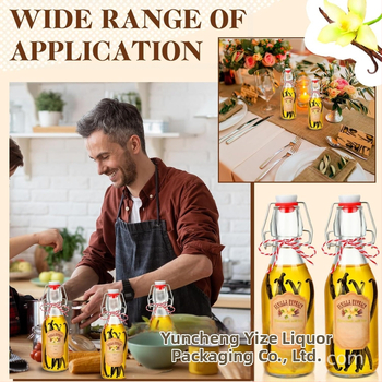 Minimalistlik klaasist õllepudel, majapidamisõllepudel, õlle täitmise ja väljastamise pudel, paksendatud suletud klaasist õllepudel, tühi pudel