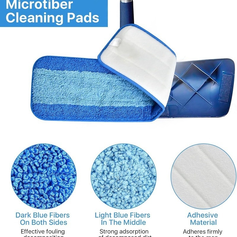 Tinka Bona Bona šluostės valymo šluostėms, pastos dulkių šalinimo pagalvėlėms, sausoms ir šlapioms plokščioms pluošto šluostės galvutėms, skersiniams kraštams