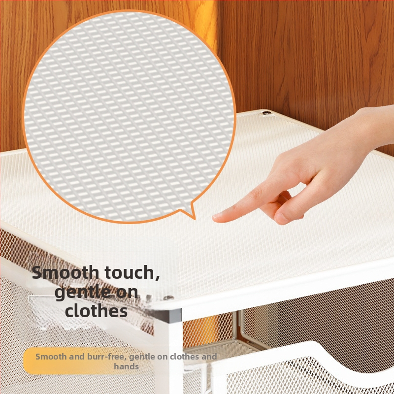 Кутия за съхранение на гардероб, фиксираща кутия, чекмедже с издърпване и издърпване, гардероб за дрехи, многослойни дрехи, дърпане, четирислоен артефакт за използване на пространството